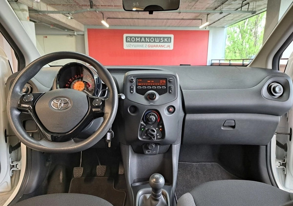 Toyota Aygo cena 38900 przebieg: 118120, rok produkcji 2020 z Kraków małe 379